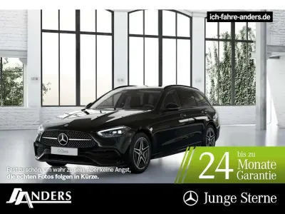 Brugt Mercedes C220 AMG 197 HK (144 kW) 2024 Sort Stationcar