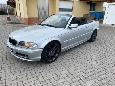 Gebraucht BMW 320 Cabriolet Sport Line 170 PS (125 kW) 2001 Silber Cabrio