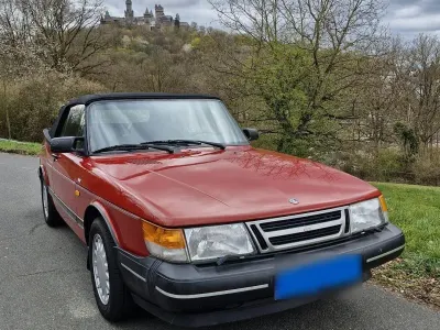 Gebraucht Saab 900 Cabriolet 126 PS (92 kW) 1989 Rot Cabrio