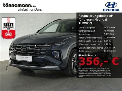 Gebraucht Hyundai Tucson Trend 160 PS (117 kW) 2024 Grau SUV