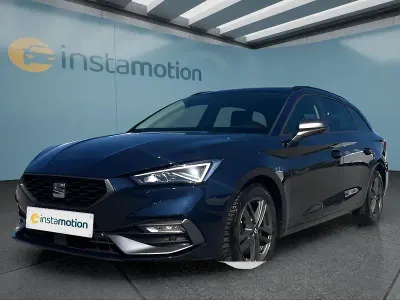 Occasion Seat Leon ST FR 150 ch (110 kW) 2022 Bleue Break