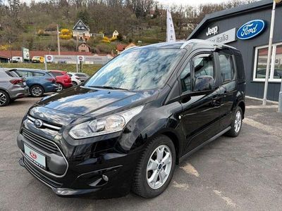 Gebraucht Ford Tourneo Connect Titanium 120 PS (88 kW) 2015 Iridiumschwarz metallic Van / Kleinbus