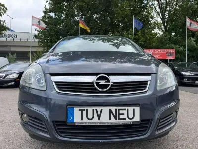 Gebraucht Opel Zafira 140 PS (102 kW) 2007 Blau Van / Kleinbus