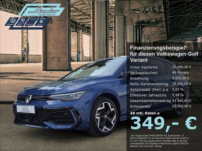 Anemonenblau metallic Gebraucht 2025 VW Golf VIII R-line Kombi | 42.490 €