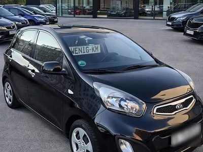 Gebraucht Kia Picanto 69 PS (50 kW) 2015 Schwarz Kleinwagen