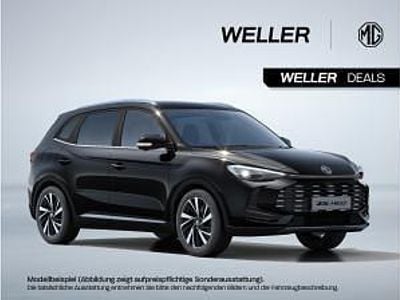 Neu MG ZS Luxury 197 PS (144 kW) 2025 Schwarz (pebble black) Limousine