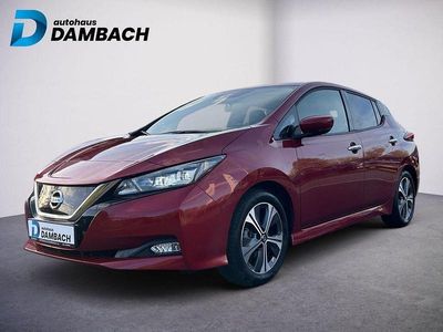 Usata Nissan Leaf N-Connecta 110 kW (150 CV) 2021 Rosso Utilitaria