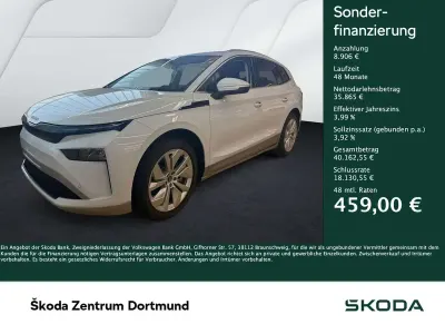 Gebraucht Skoda Enyaq iV Loft 210 kW (286 PS) 2025 Moonweiss metallic SUV