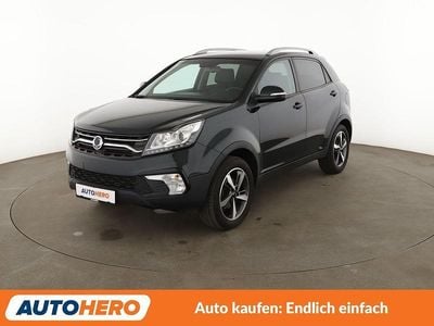 Gebraucht Ssangyong (KGM) Korando Sapphire 150 PS (110 kW) 2017 Grün SUV