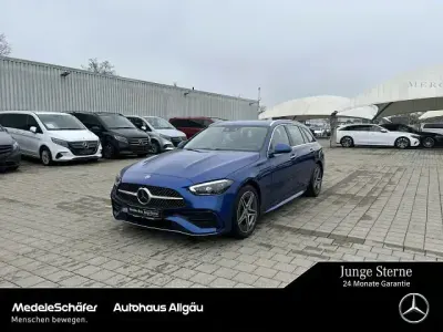 Brugt Mercedes C220 Premium 200 HK (147 kW) 2024 Blå Stationcar