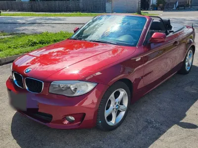 Gebraucht BMW 118 Cabriolet Sport Line 143 PS (105 kW) 2011 Rot Cabrio