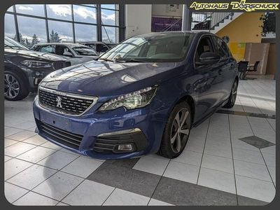 Gebraucht Peugeot 308 GT-line 131 PS (96 kW) 2019 Blau (magneticblau) Limousine