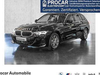 Gebraucht BMW 320e Sport Line 204 PS (150 kW) 2022 Schwarz Kombi