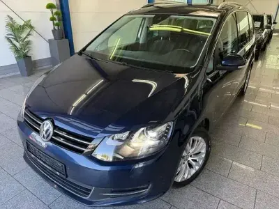 Gebraucht VW Sharan 184 PS (135 kW) 2015 Blau Van / Kleinbus