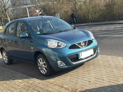 Gebraucht Nissan Micra 80 PS (58 kW) 2016 Blau Kleinwagen