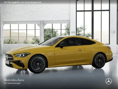 Gebraucht Mercedes CLE200 AMG Line Premium Plus 204 PS (150 kW) 2025 Gelb Coupé