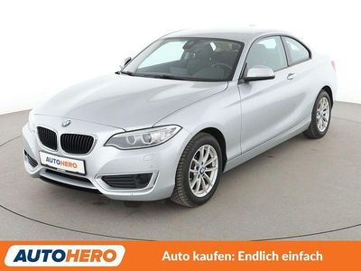 Usata BMW 218 136 CV (100 kW) 2016 Argento Coupé