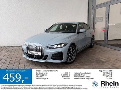 Gebraucht BMW i4 M Sport 250 kW (340 PS) 2024 M brooklyn grau metallic Limousine