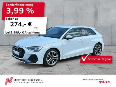 Gebraucht Audi A3 S-Line 150 PS (110 kW) 2025 Gletscherweiß metallic Limousine