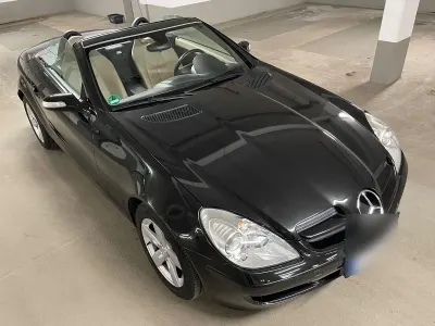 Gebraucht Mercedes SLK200 163 PS (119 kW) 2006 Schwarz Cabrio