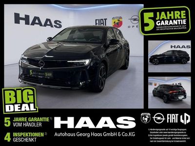 Gebraucht Opel Astra Elegance 131 PS (96 kW) 2023 Diamant schwarz/karbon schwarz (metallic) Limousine