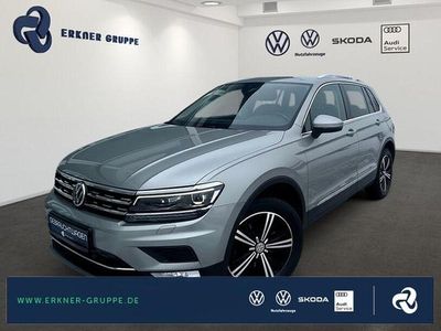 Silber Gebraucht 2016 VW Tiguan Highline SUV | 18.199 € (Fairer Preis)