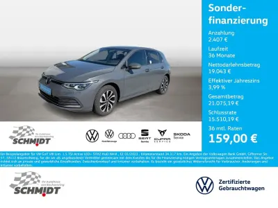 Gebraucht VW Golf VIII Active 150 PS (110 kW) 2023 Grau Limousine
