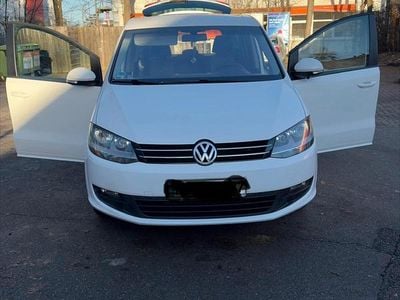 Gebraucht VW Sharan Trendline 140 PS (102 kW) 2011 Weiß Van / Kleinbus