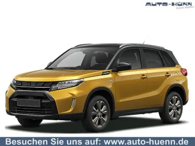 Neu Suzuki Vitara Comfort 110 PS (80 kW) 2026 Solar yellow pearl metallic / cosmic black pearl metallic SUV