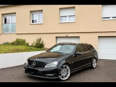 Brugt Mercedes C350 AMG line 265 HK (194 kW) 2013 Sort Stationcar