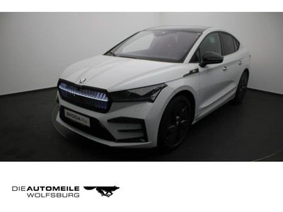 Gebraucht Skoda Enyaq iV RS 219 kW (299 PS) 2022 Moonweiss metallic (metallic) SUV