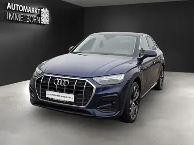 Gebraucht Audi Q5 Sportback Advanced Plus 204 PS (150 kW) 2022 Navarrablau (metallic) SUV
