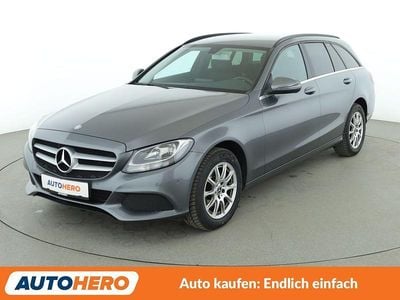 Occasion Mercedes C200 Business 136 PK (100 kW) 2017 Grijs Stationwagen
