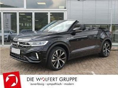 Neu VW T-Roc Cabriolet R-line 150 PS (110 kW) 2026 Schwarz (deep black perleffekt schwarz) Cabrio