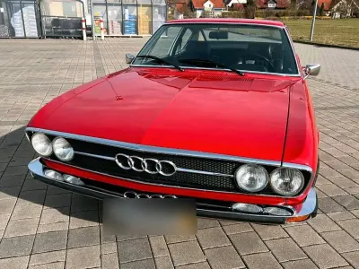 Gebraucht Audi Coupé 115 PS (84 kW) 1972 Rot Coupé
