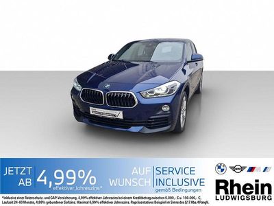 Gebraucht BMW X2 Sport Line 150 PS (110 kW) 2019 Mediterranblau metallic SUV
