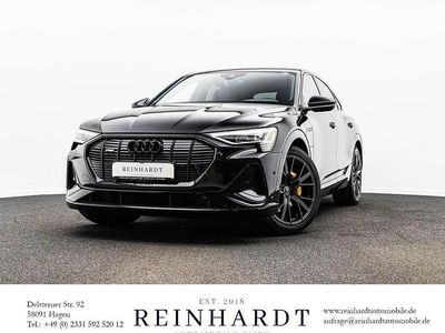 Gebraucht Audi e-tron Sportback Black Edition 300 kW (408 PS) 2022 Mythosschwarz metallic SUV
