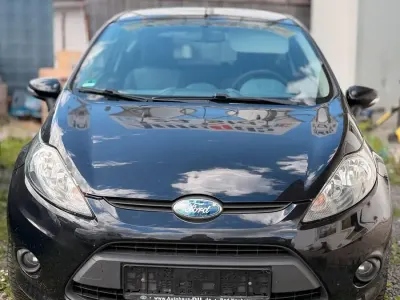Gebraucht Ford Fiesta 2010 Blau Kleinwagen