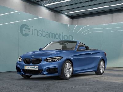 Gebraucht BMW 218 M Sport 136 PS (100 kW) 2020 Blau Cabrio