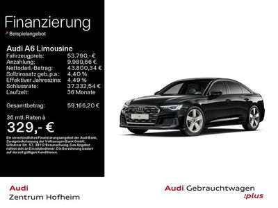 Second-hand Audi A6 S-Line 286 CP (210 kW) 2025 Negru Berlinǎ