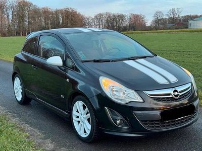 Gebraucht Opel Corsa OPC 80 PS (58 kW) 2012 Schwarz Kleinwagen