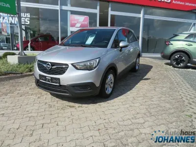 Gebraucht Opel Crossland X Edition 110 PS (80 kW) 2018 Silber SUV