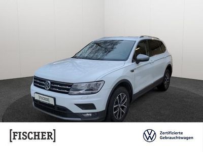 Gebraucht VW Tiguan Allspace Comfortline 150 PS (110 kW) 2021 Weiss SUV