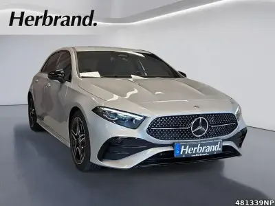 Brugt Mercedes A200 AMG 163 HK (119 kW) 2025 Sølv Hatchback