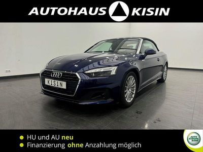 Gebraucht Audi A5 Cabriolet 163 PS (119 kW) 2023 Navarrablau metallic Cabrio