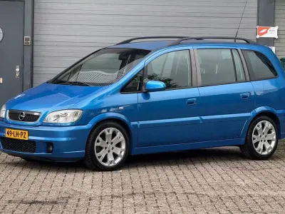 Gebraucht Opel Zafira OPC 192 PS (141 kW) 2003 Blau Van / Kleinbus