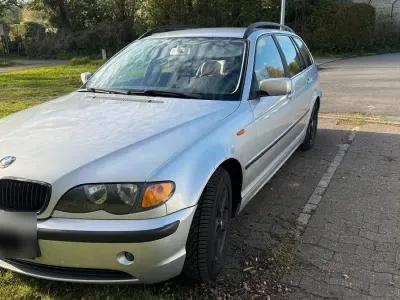 Brugt BMW 320 M Sport 170 HK (125 kW) 2002 Sølv Stationcar