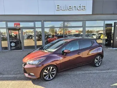 Gebraucht Nissan Micra Tekna 92 PS (67 kW) 2021 Rot Kleinwagen