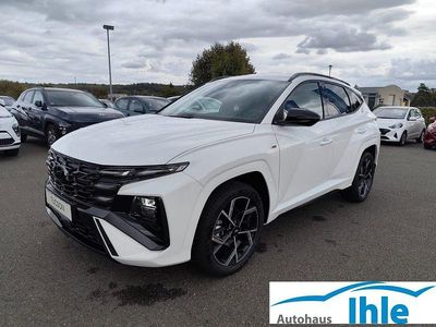 Neu Hyundai Tucson N Line 150 PS (110 kW) 2025 Atlas white SUV