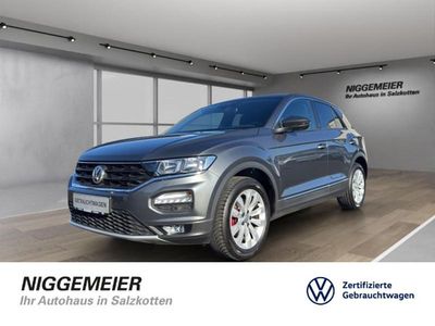 Gebraucht VW T-Roc Sport 150 PS (110 kW) 2019 Indium grau metallic (metallic) SUV